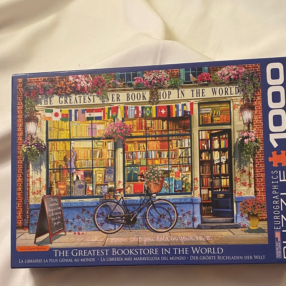 The Greatest Bookstore In The World Puzzle 1000 NIB